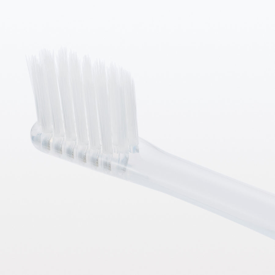 Polypropylene toothbrush, ultra-fine bristles, set of 4 colors