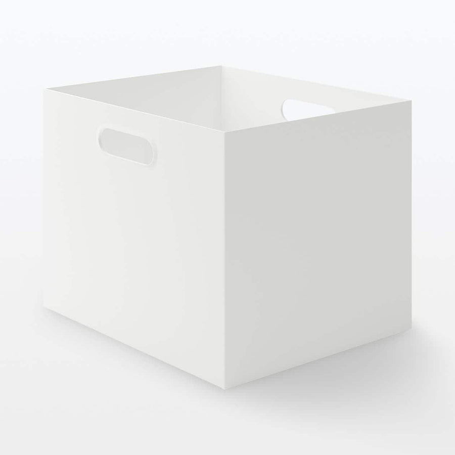 Polypropylene File Box Standard A4 White Gray