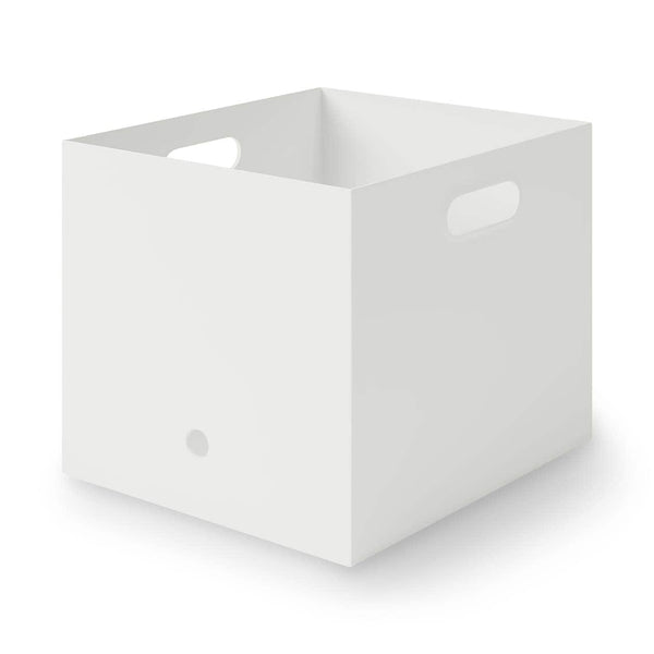 Polypropylene File Box Standard A4 White Gray