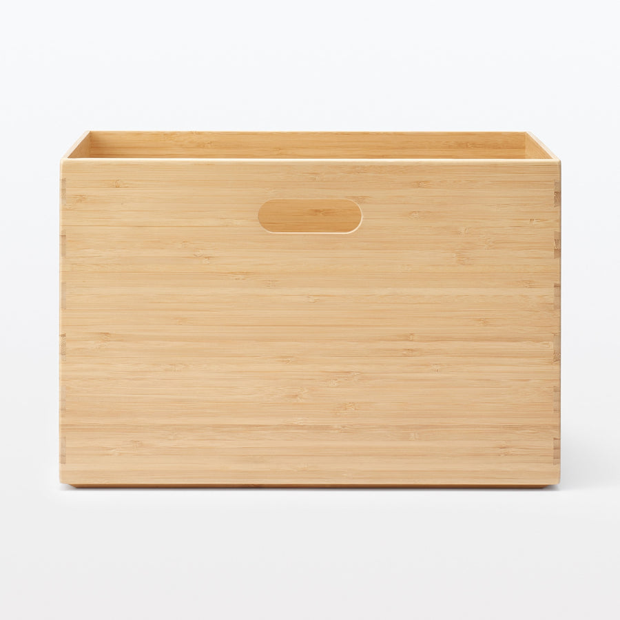 Large Stackable Bamboo Rectangular Box