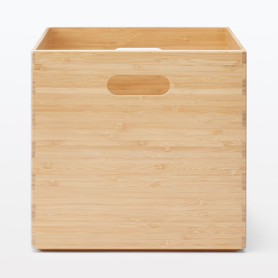 Large Stackable Bamboo Rectangular Box