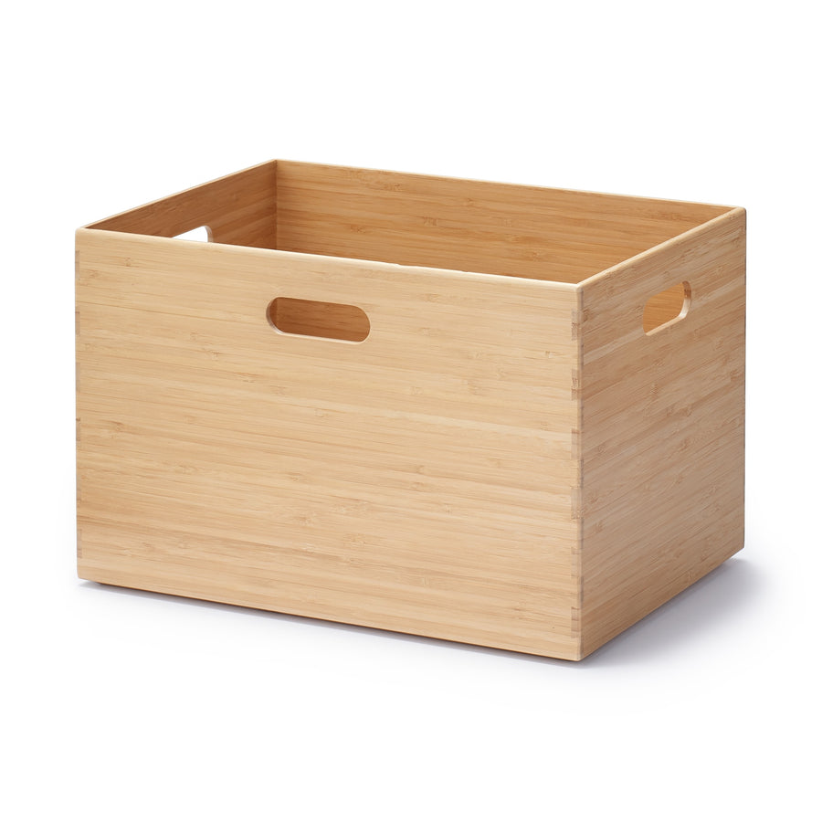 Large Stackable Bamboo Rectangular Box