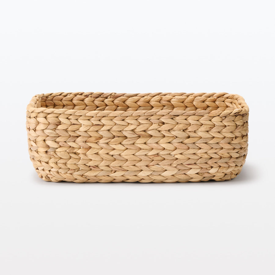 Water hyacinth rectangular basket small