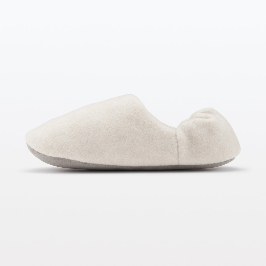 Lyocell blend brushed knit room shoes