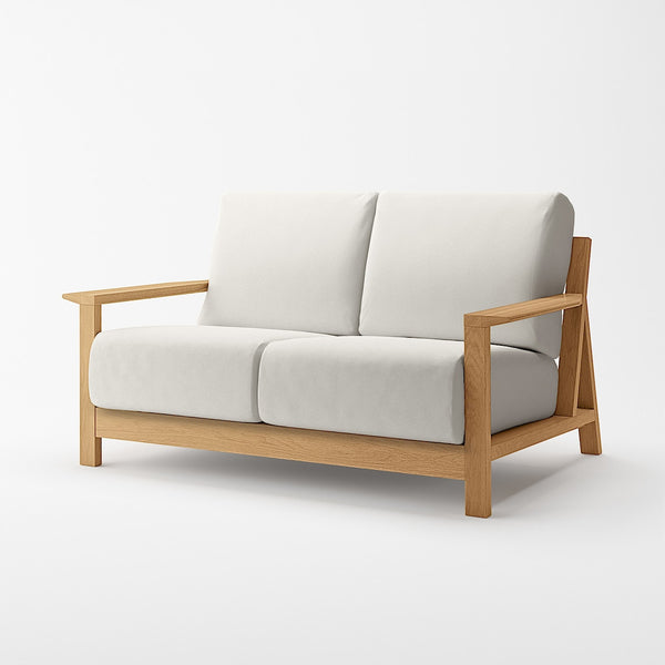 Sofa body: wooden frame, urethane pocket coil, 2 seater