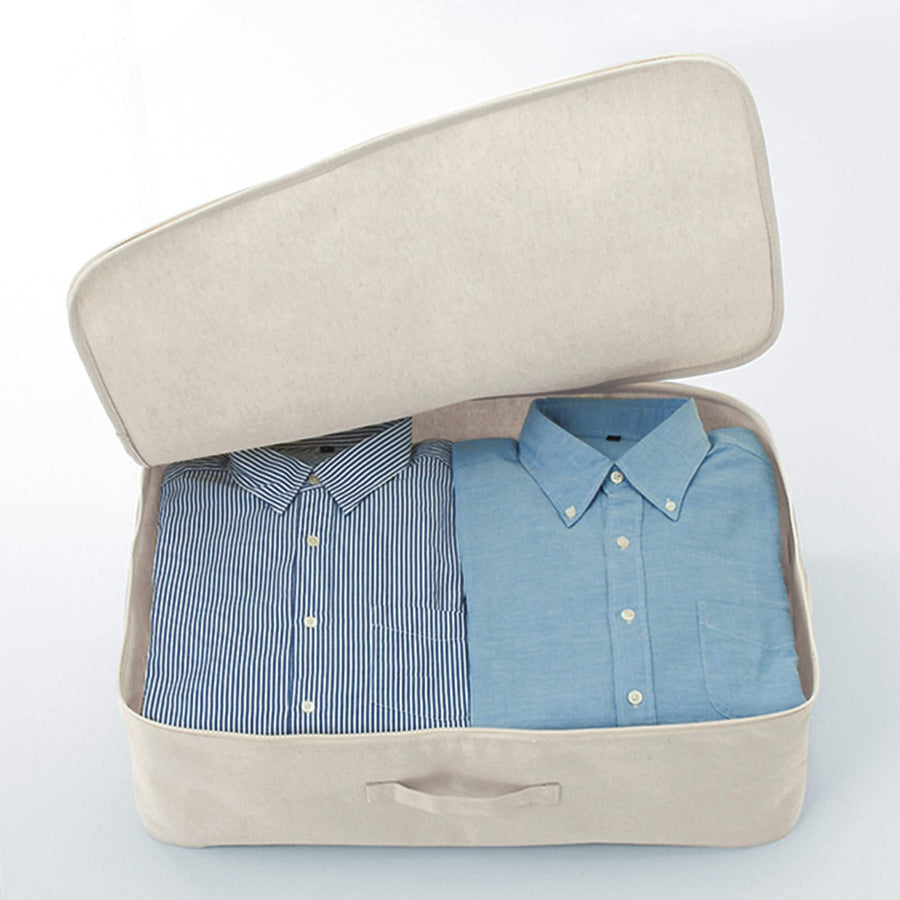 Polyester linen soft box costume case