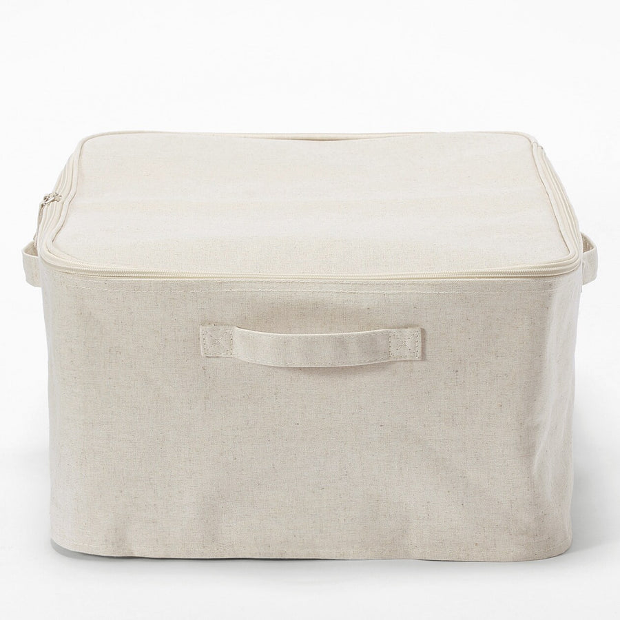 Polyester linen soft box costume case large