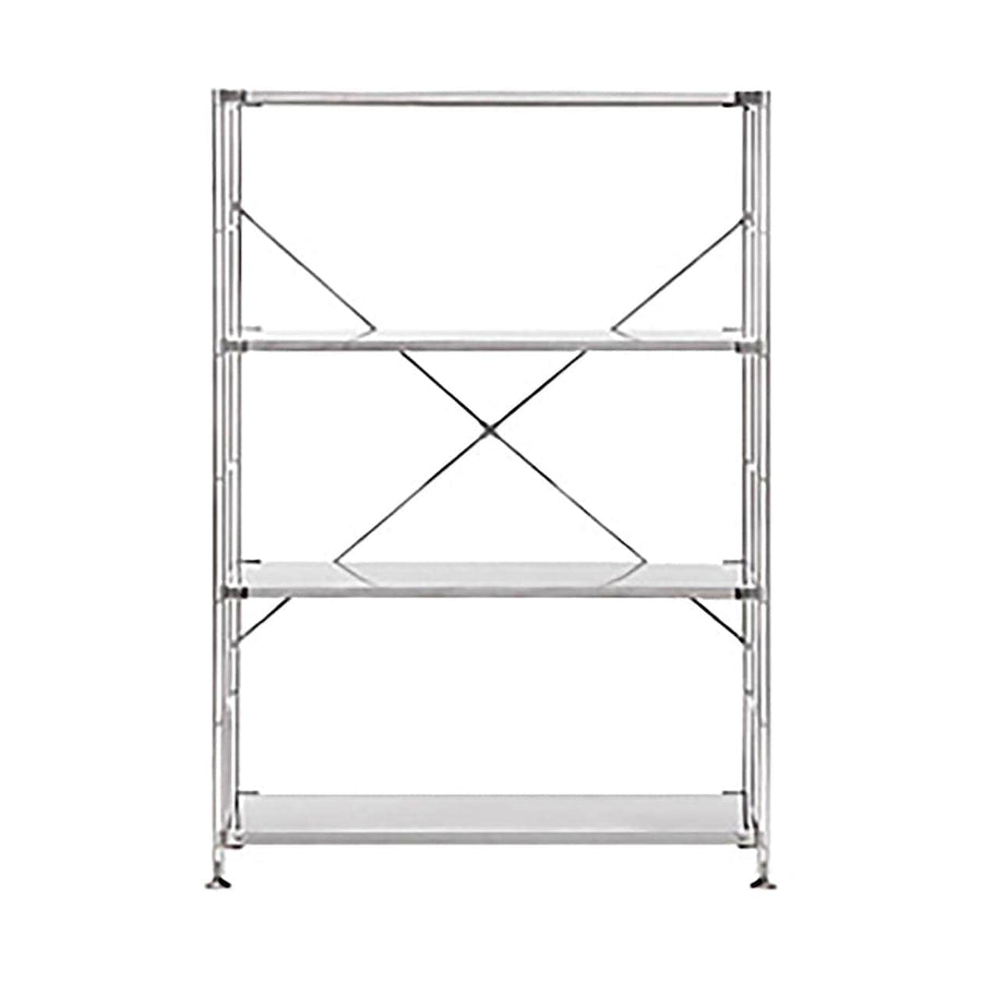 Stainless steel unit shelf, stainless steel shelf set, wide, medium