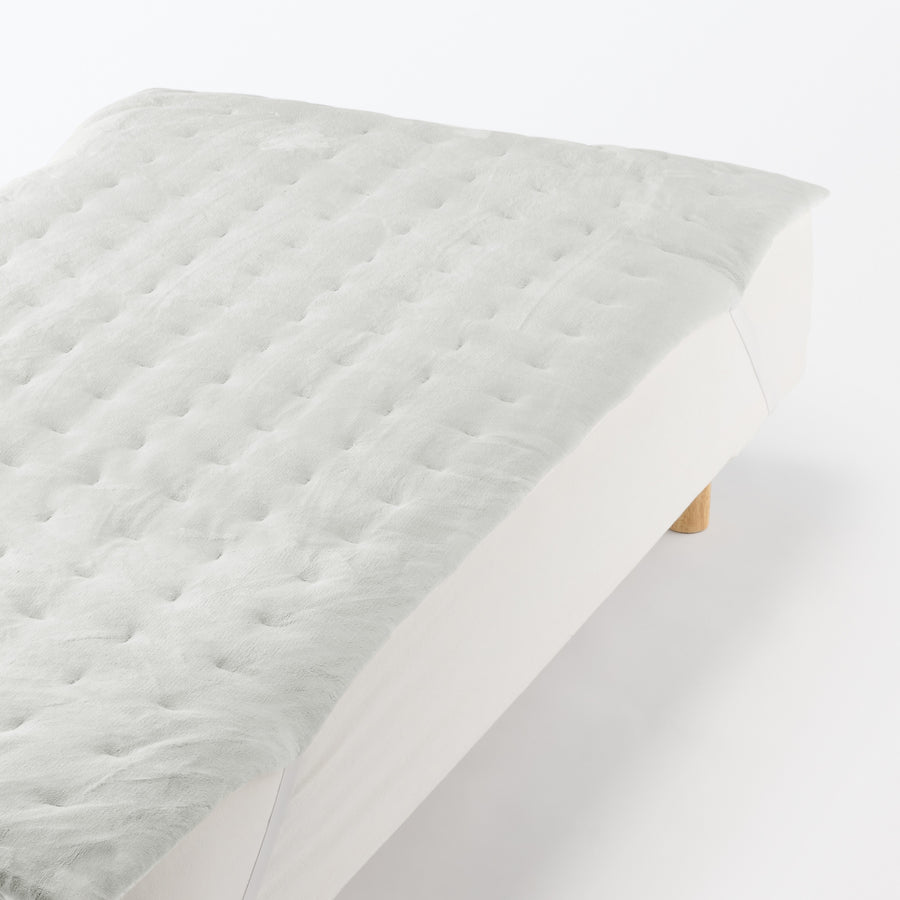 Warm, thick, breathable fiber mattress pad, S