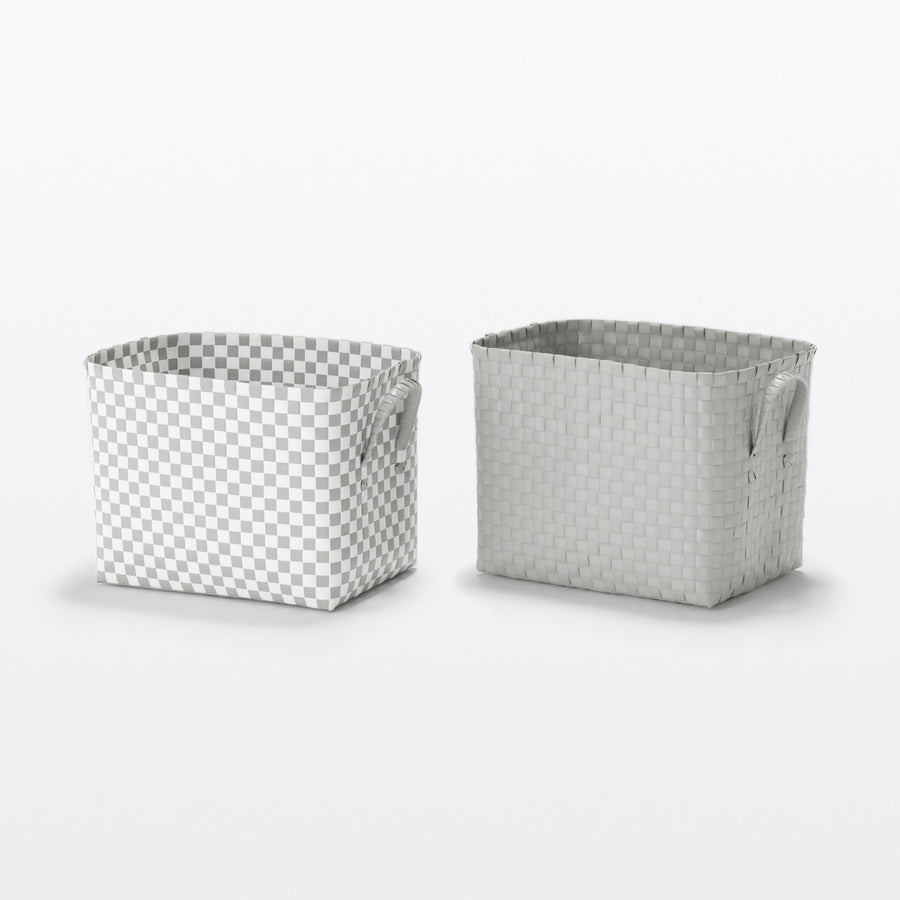 Packing Band Soft Basket Gray x White