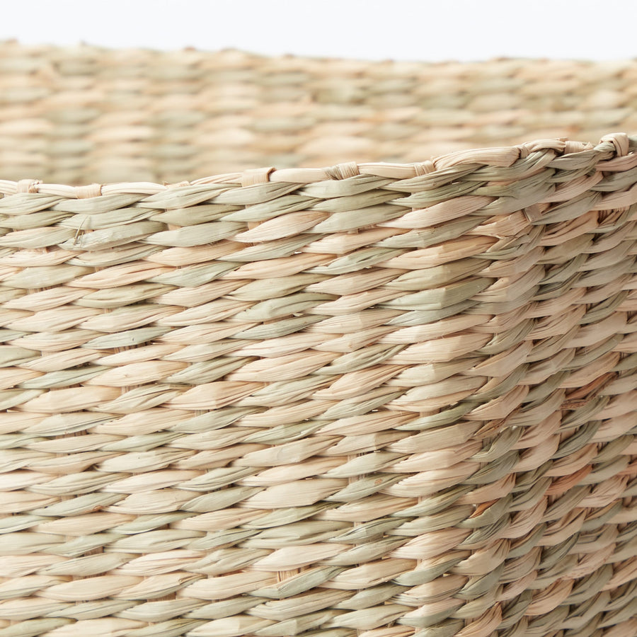 Seagrass Hand-woven Basket, Trapezoid