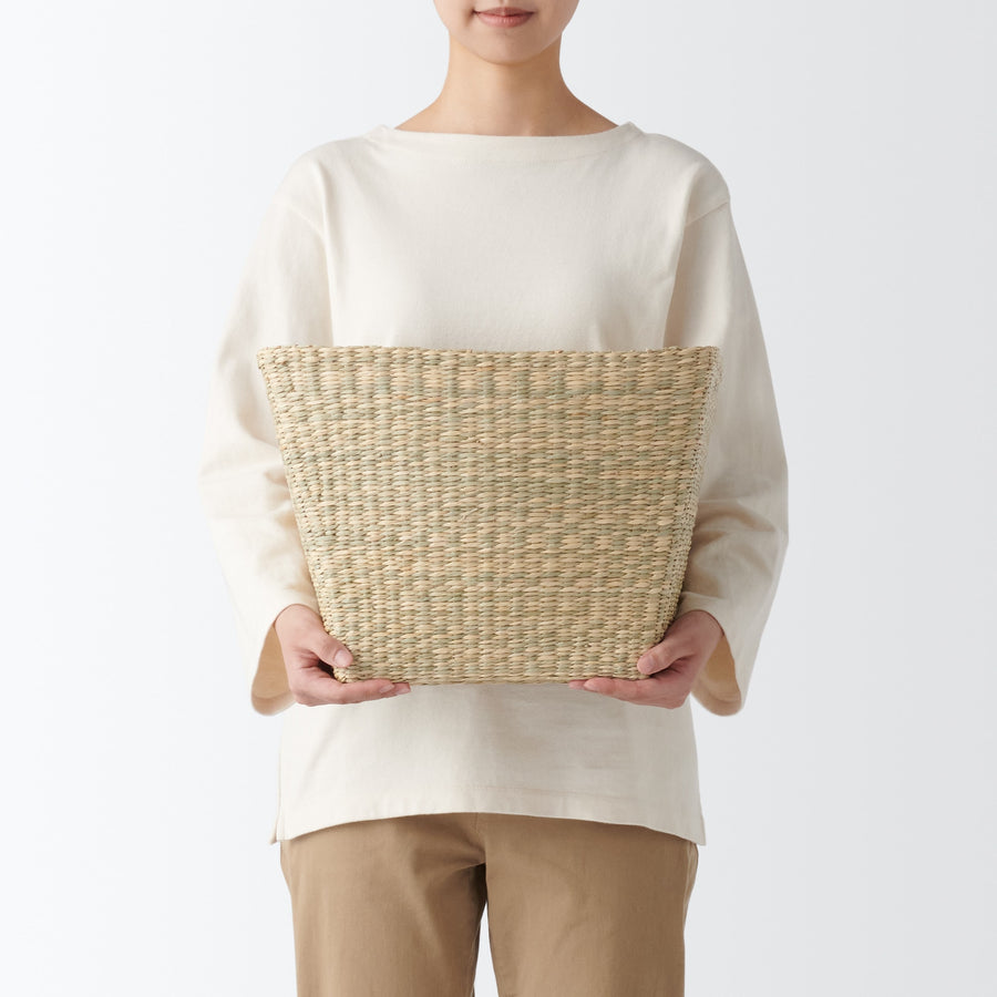 Seagrass Hand-woven Basket, Trapezoid