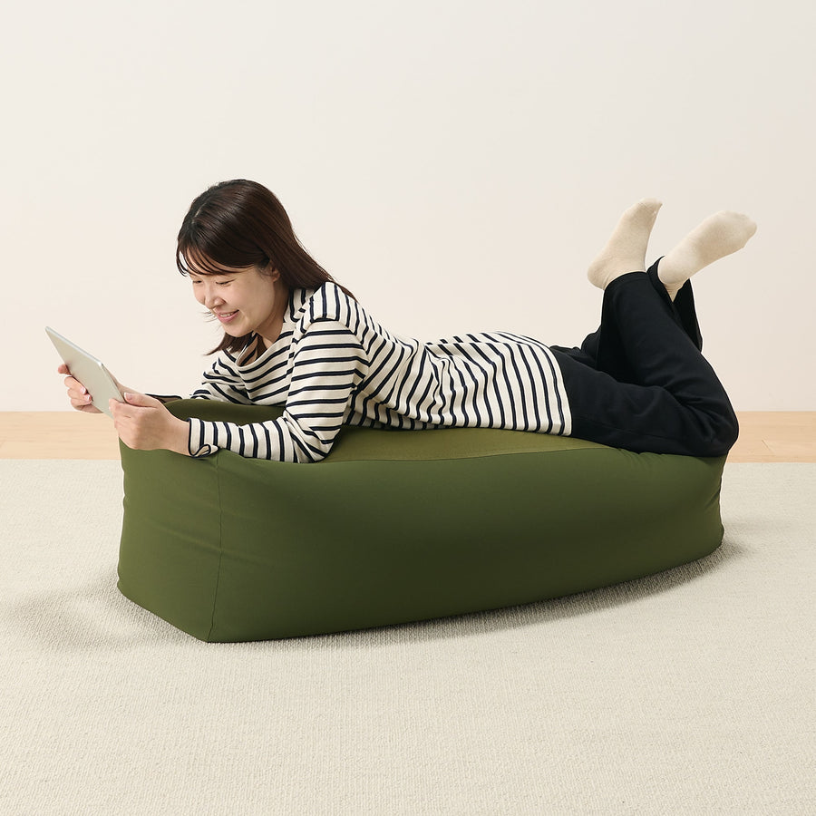 Body-fitting sofa, rectangular, body