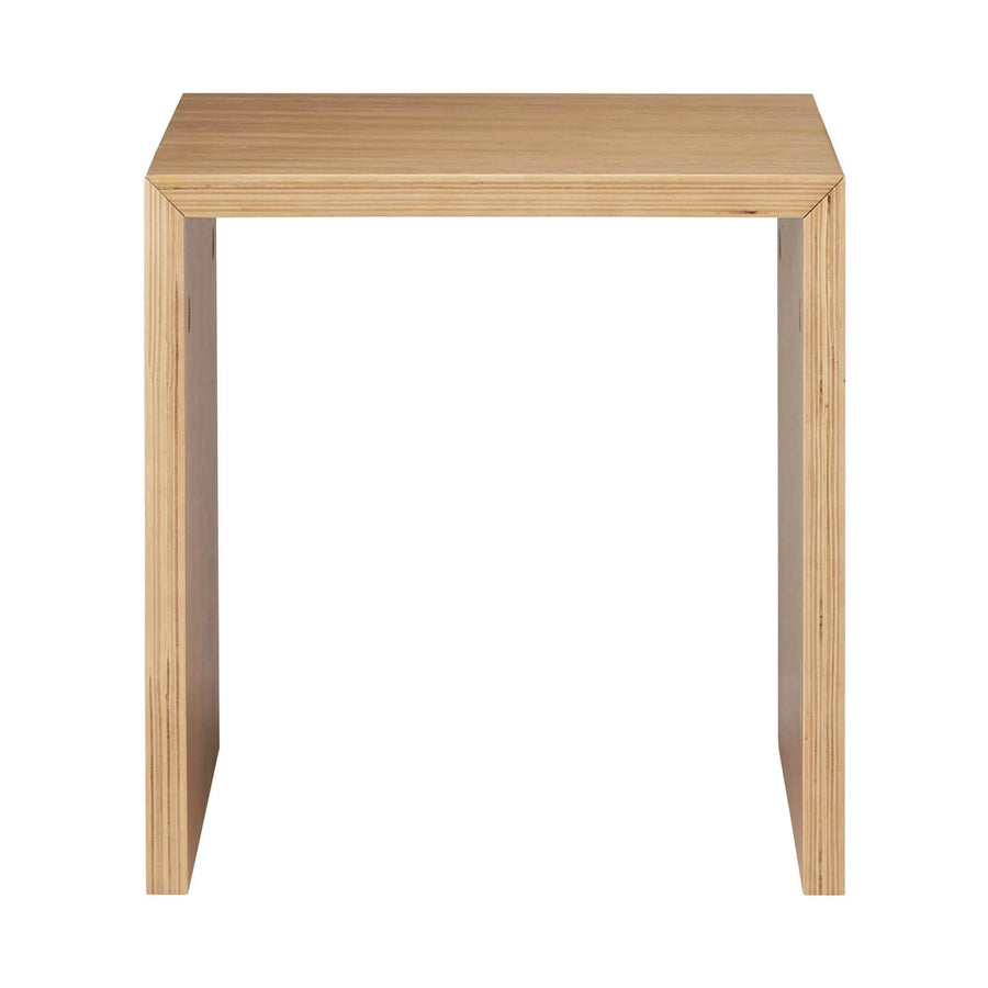 L-shaped furniture, laminated plywood, oak, width 35cm