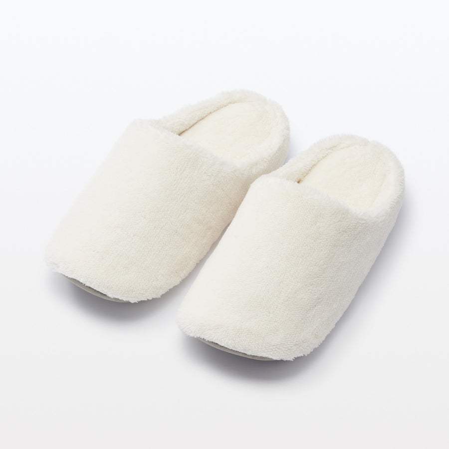 Warm fiber insole slippers