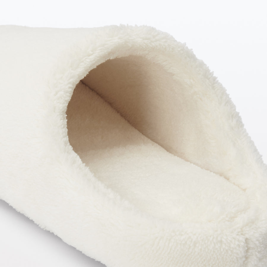 Warm fiber insole slippers