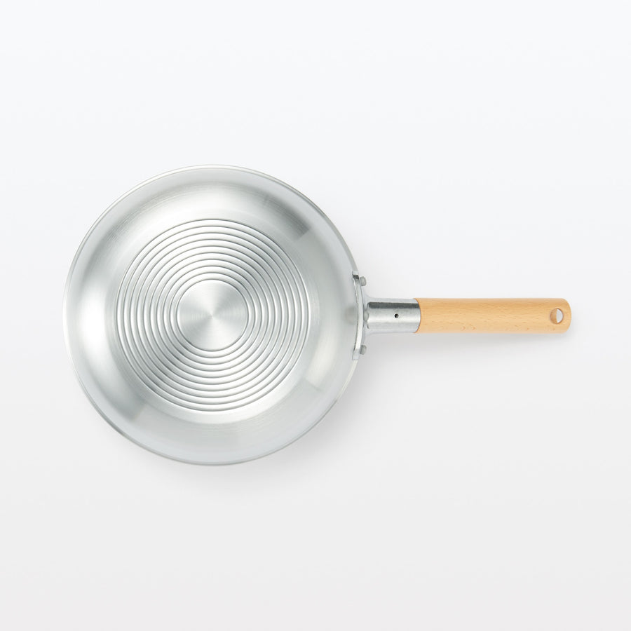 Deep non-stick frying pan that can also be used as a pot