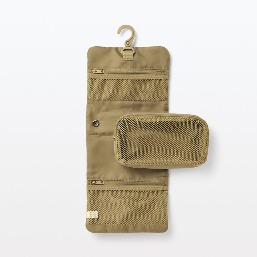 Muji Hanging Pouch MUJI Polyester Fiber Hanging Bag With Small Bag