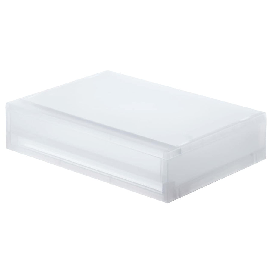 Polypropylene small item storage case, wide, small