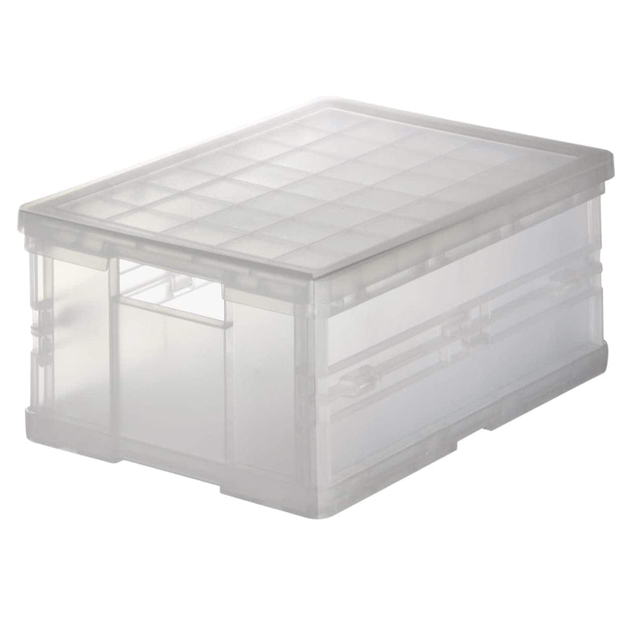 Polypropylene storage box, foldable, small