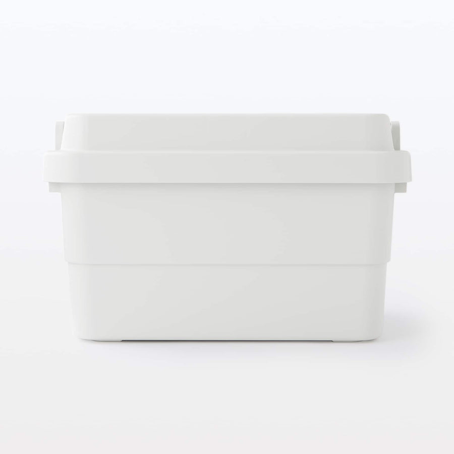 Large sturdy storage box made from recycled polypropylene