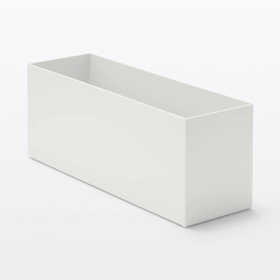 Recycled polypropylene file box, standard type, 1/2