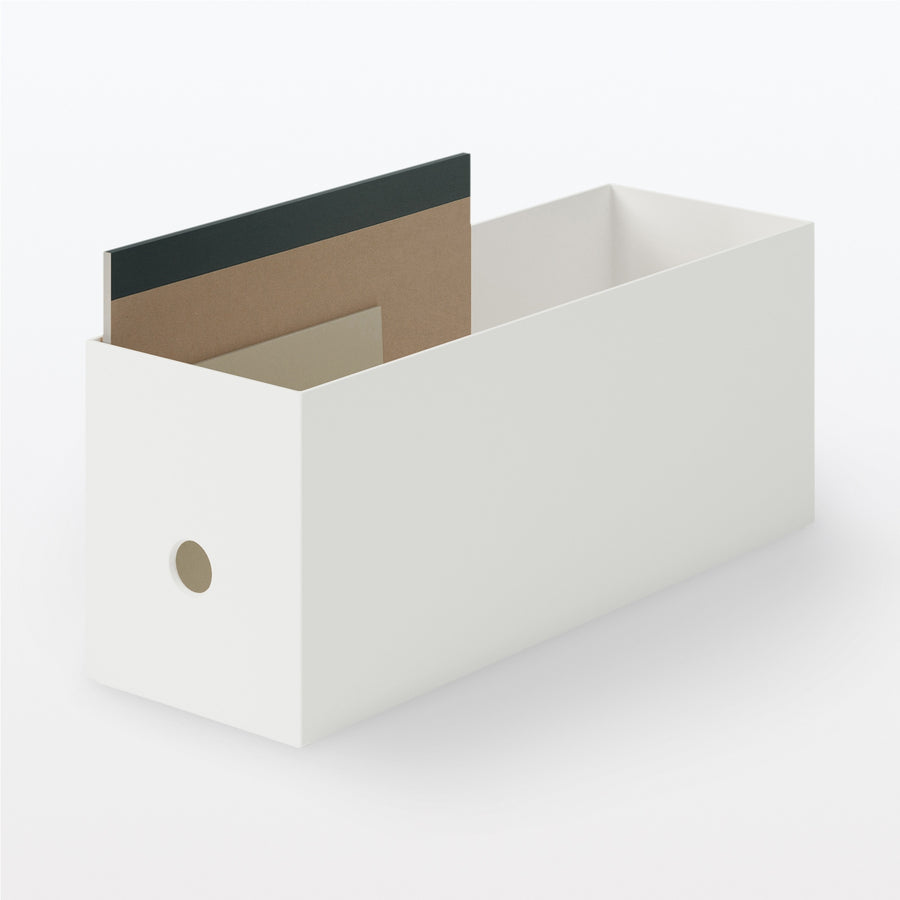 Recycled polypropylene file box, standard type, 1/2