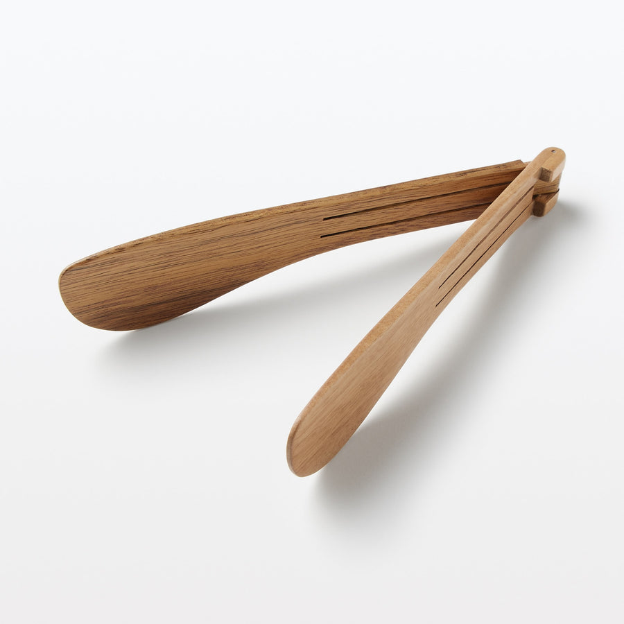 Acacia Foldable Tongs