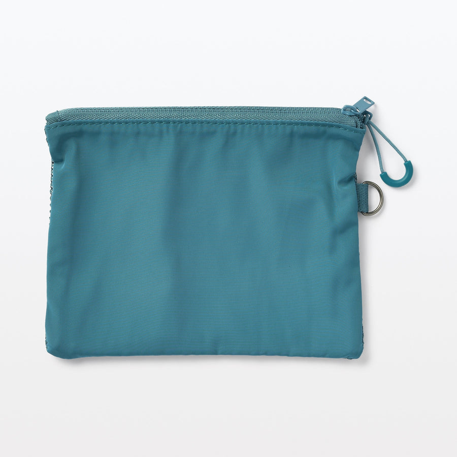 Polyester double zipper case