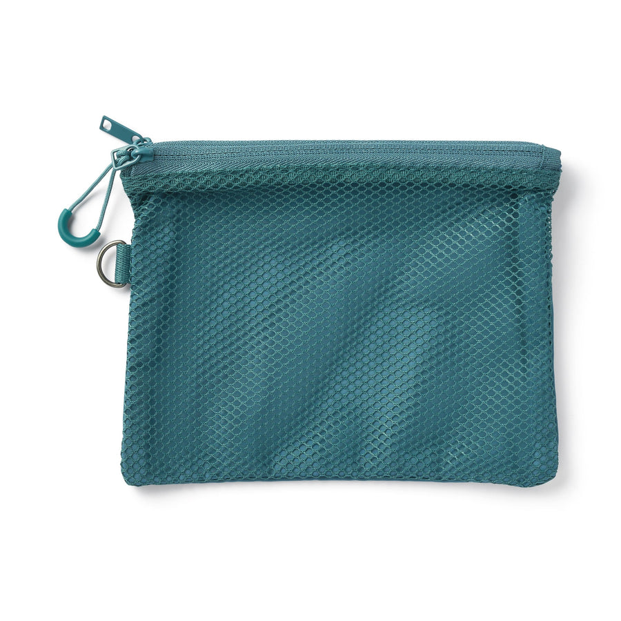 Polyester double zipper case