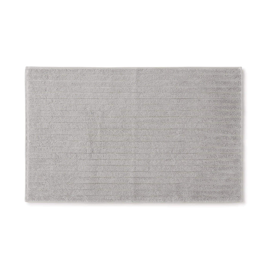 Cotton linen bath mat m