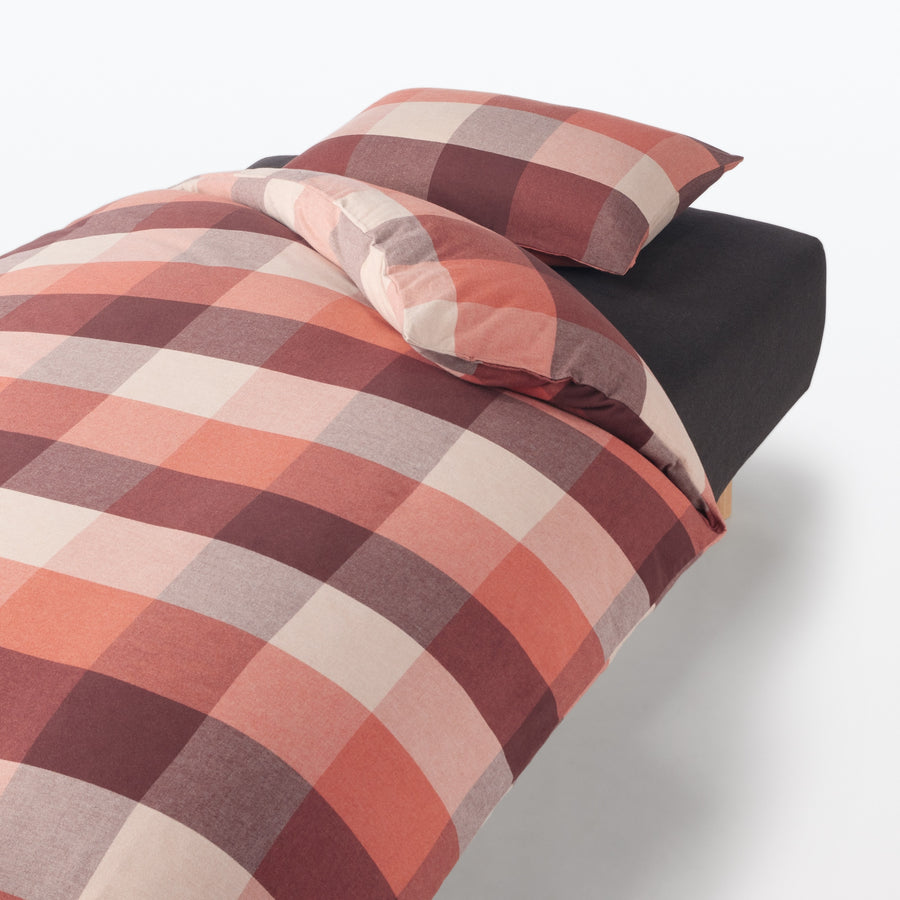 Cotton flannel duvet cover, size S