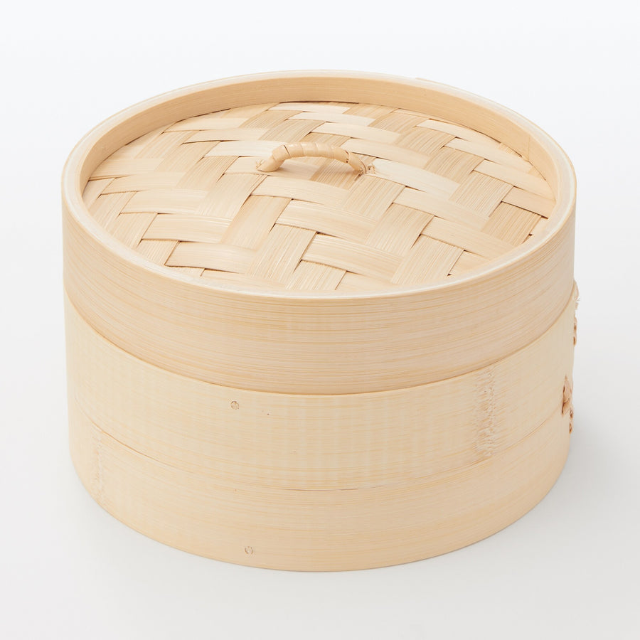 Bamboo steamer (small) with lid