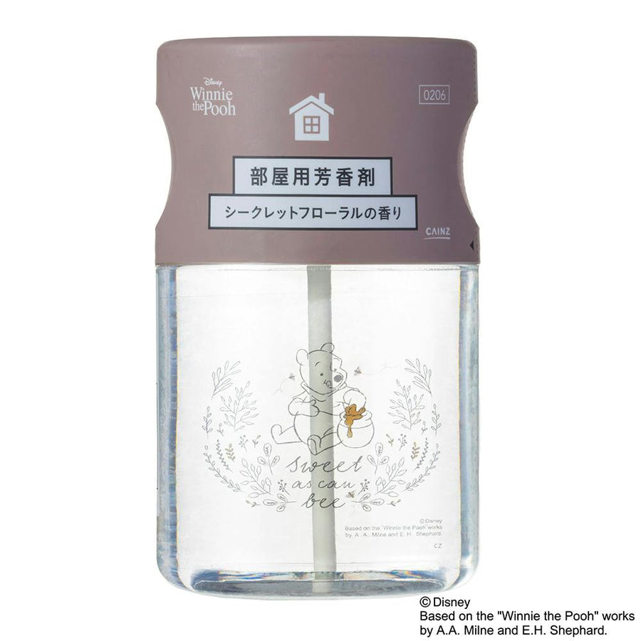 CAINZ 部屋用芳香剤 Simple くまのプーさん シークレットフローラルの香り 本体 400ml