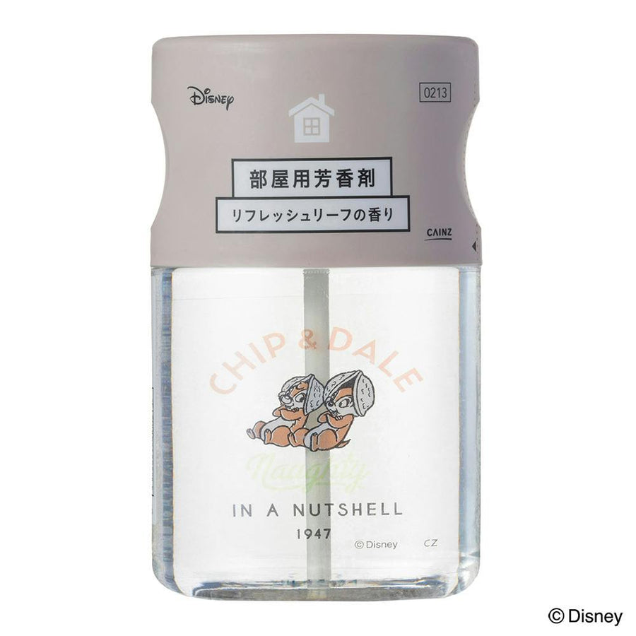 CAINZ 部屋用芳香剤 Natural チップ＆デール リフレッシュリーフの香り 本体 400ml