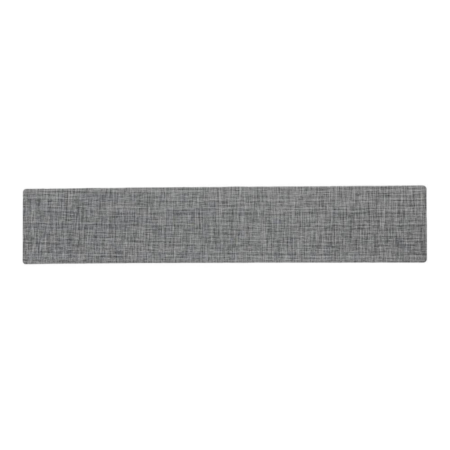 Indulgent Textile-like Kitchen Mat, Dark Gray, 240