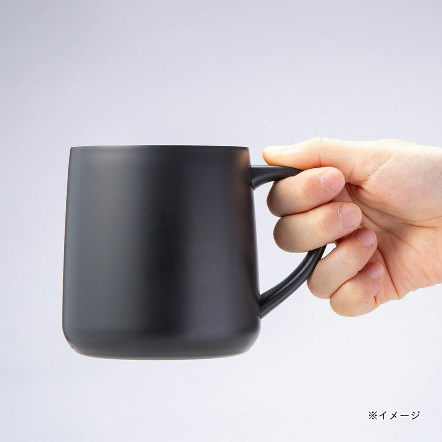 セラミックコートマグカップ 400ml ブラック