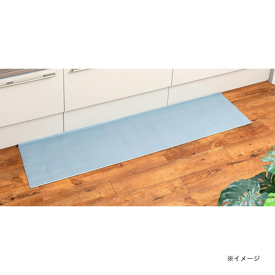 すき間を埋めるキッチンマット L-Fit グレー 約45×180cm