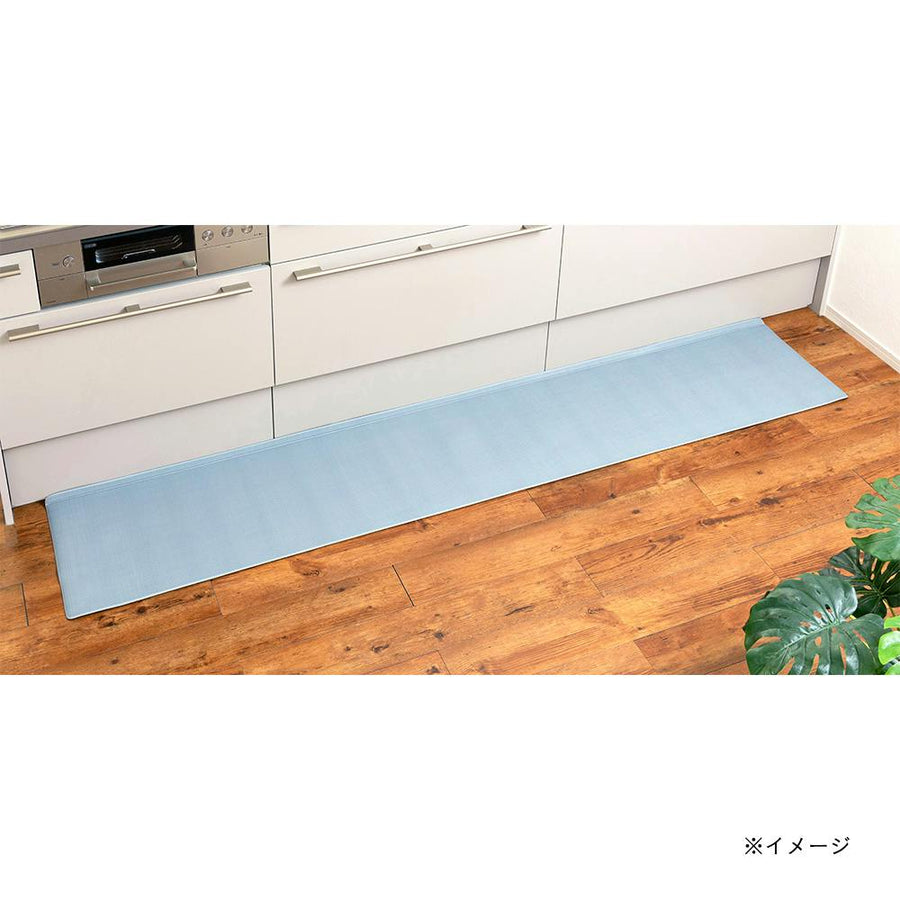 すき間を埋めるキッチンマット L-Fit グレー 約45×240cm