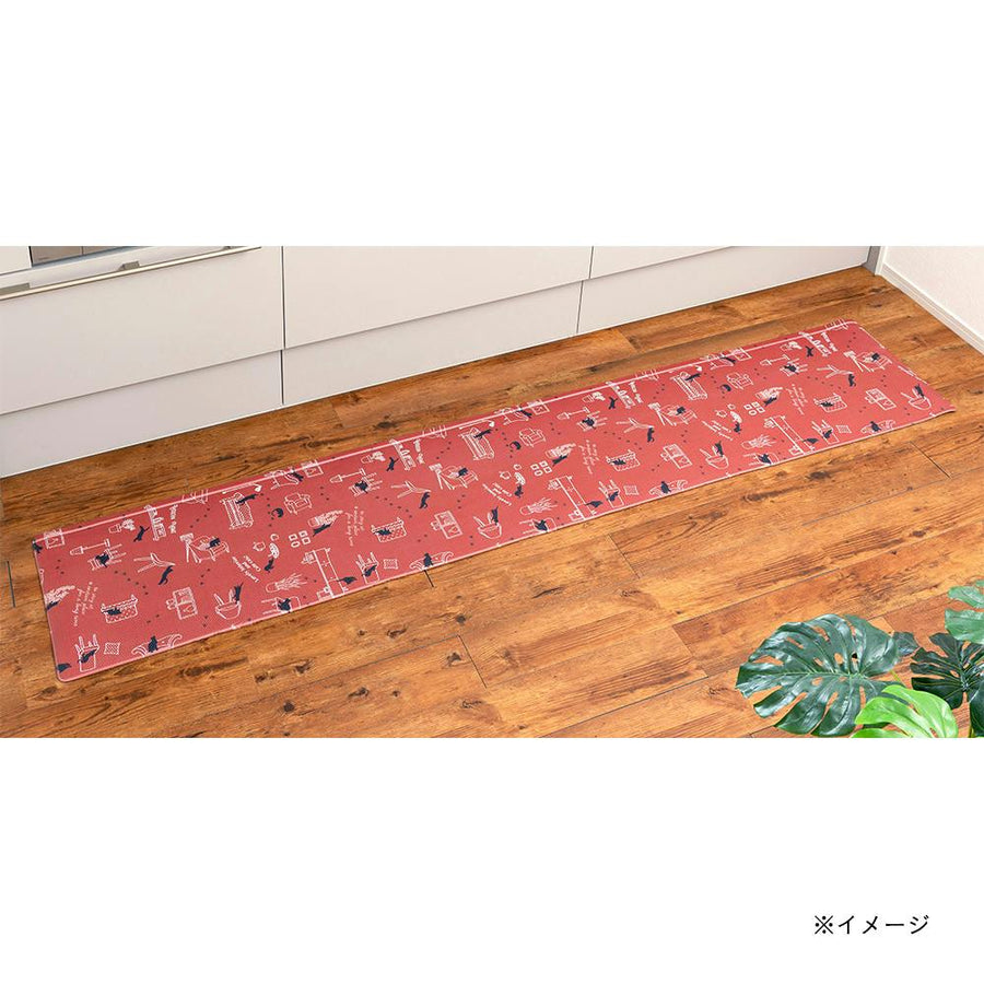 すき間を埋めるキッチンマット L-Fit キャット 約45×240cm