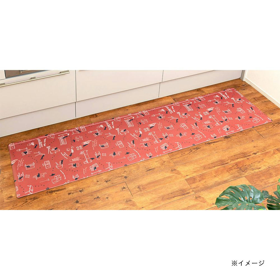 すき間を埋めるキッチンマット L-Fit キャット 約60×240cm