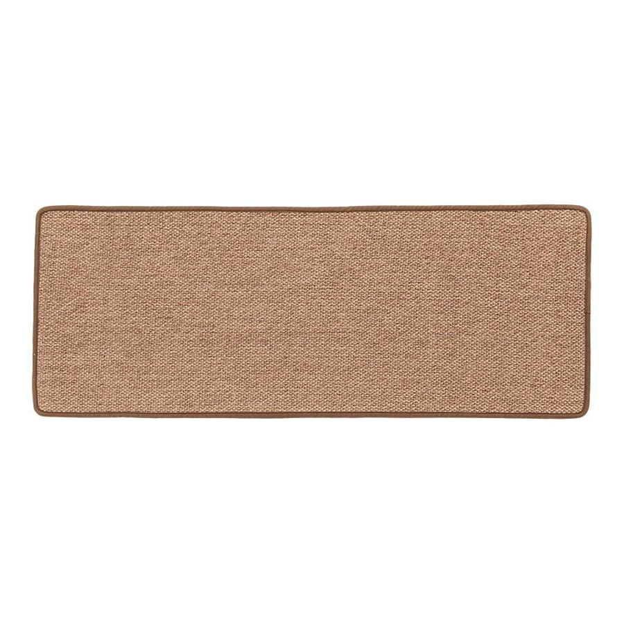 Fabric kitchen mat, brown, 45 x 120 cm