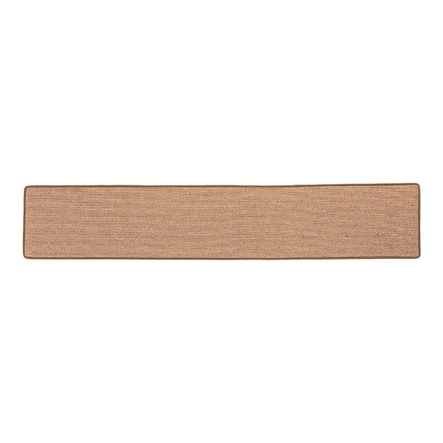 Fabric kitchen mat, brown, 45 x 240 cm