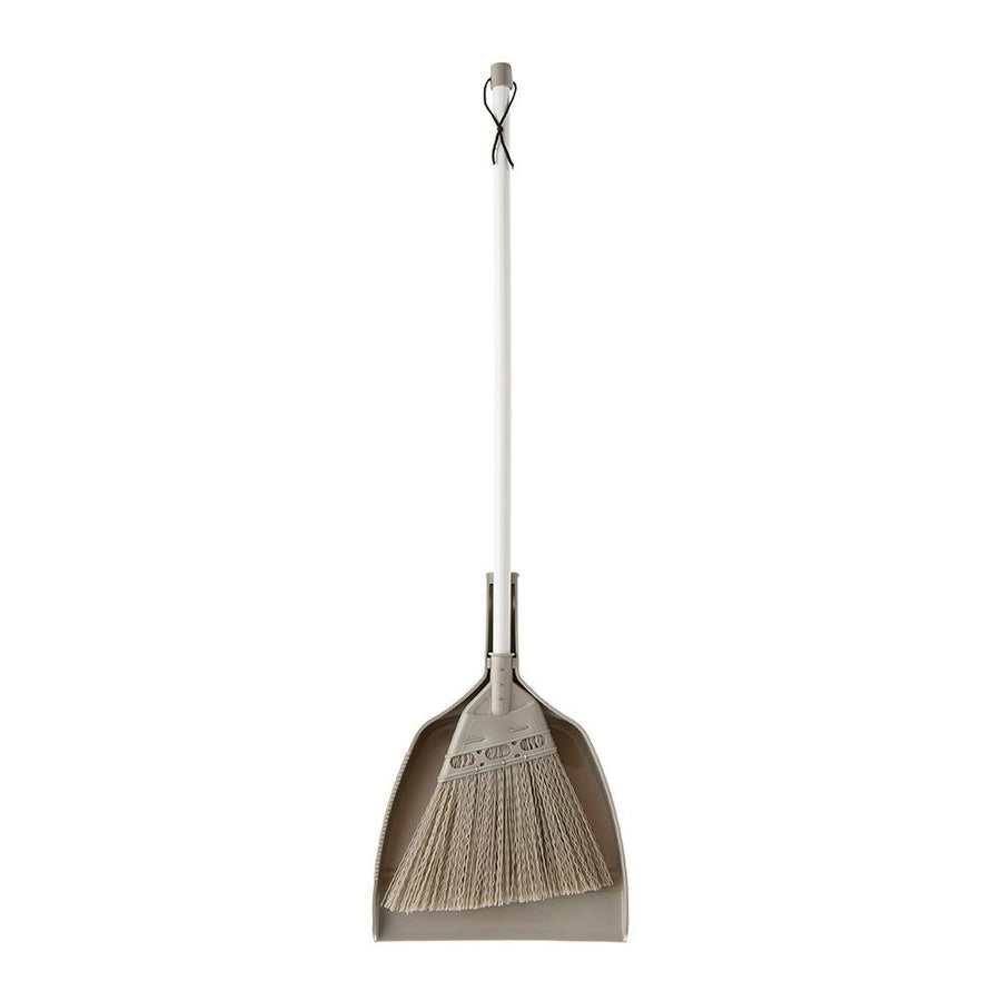 Synthetic Fiber Broom Dustpan Set