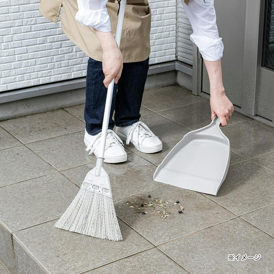 Synthetic Fiber Broom Dustpan Set