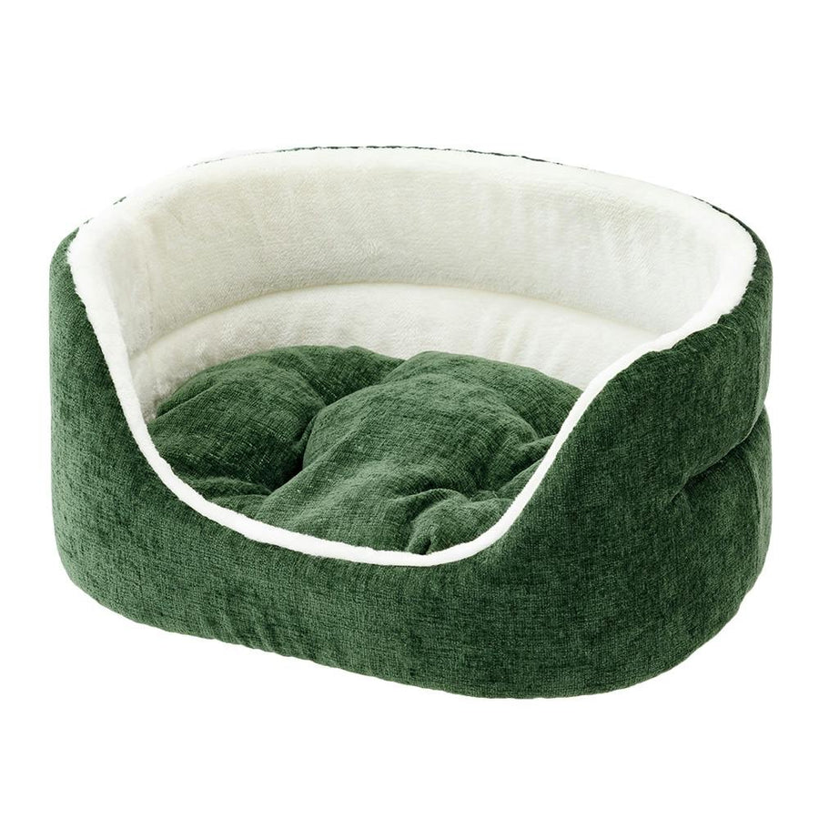 Round Bed S Green