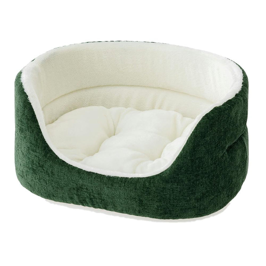 Round Bed S Green