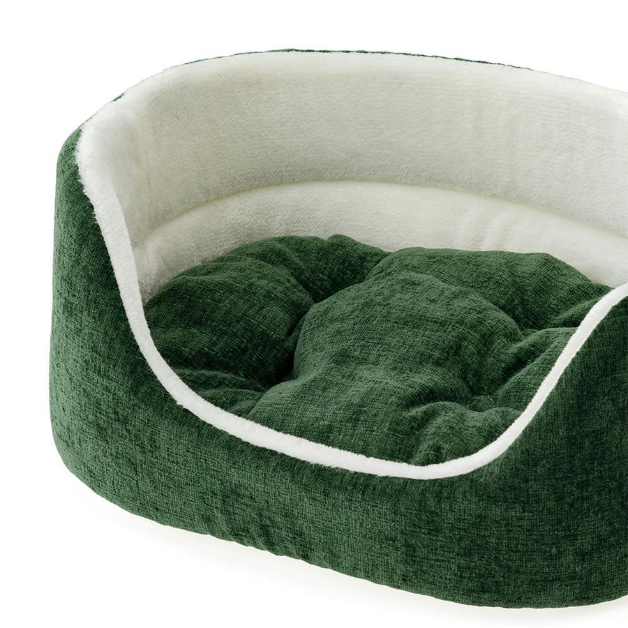 Round Bed S Green