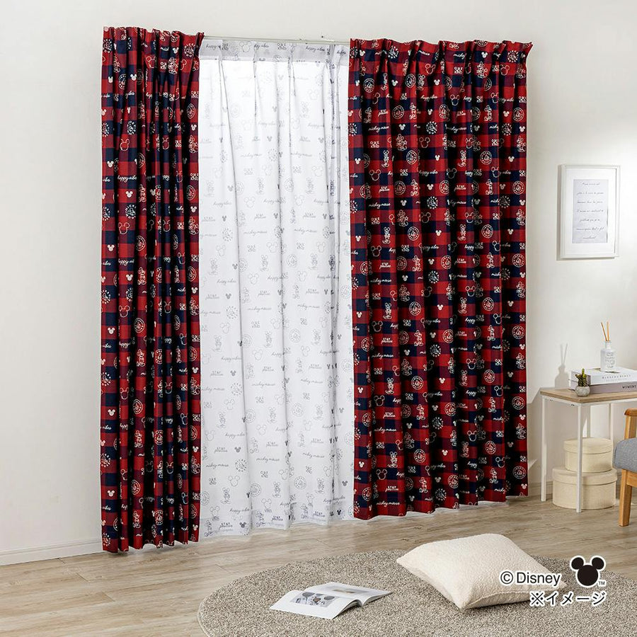 Blackout 4-piece Curtains Mickey Mouse 100 x 178 cm