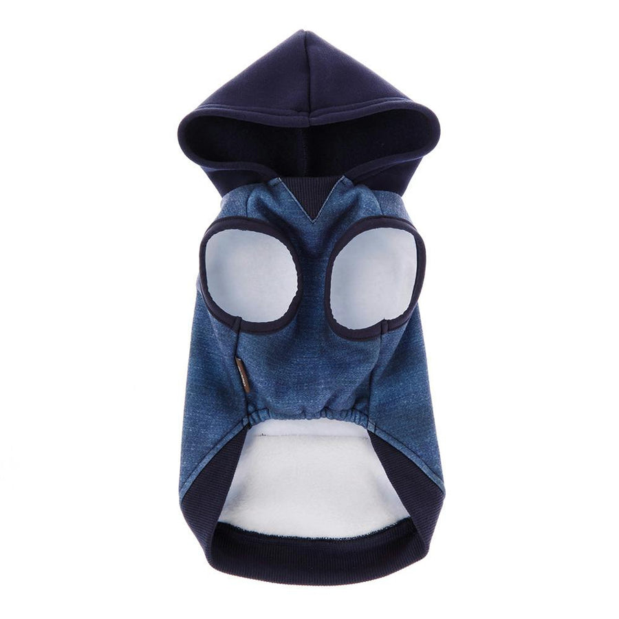 Denim Print Hoodie SS Size Pet Clothes (Dog Clothes)